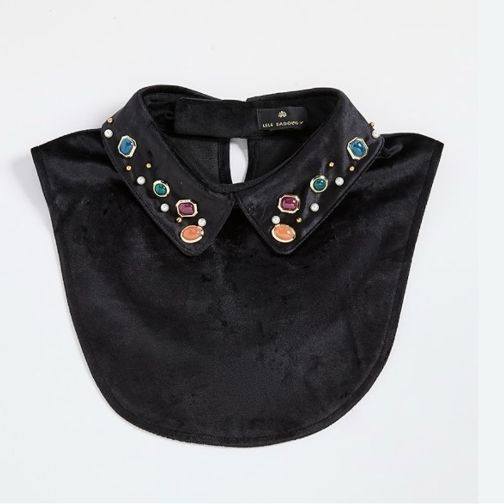 Lele Sadoughi Bezel Jewel Collar